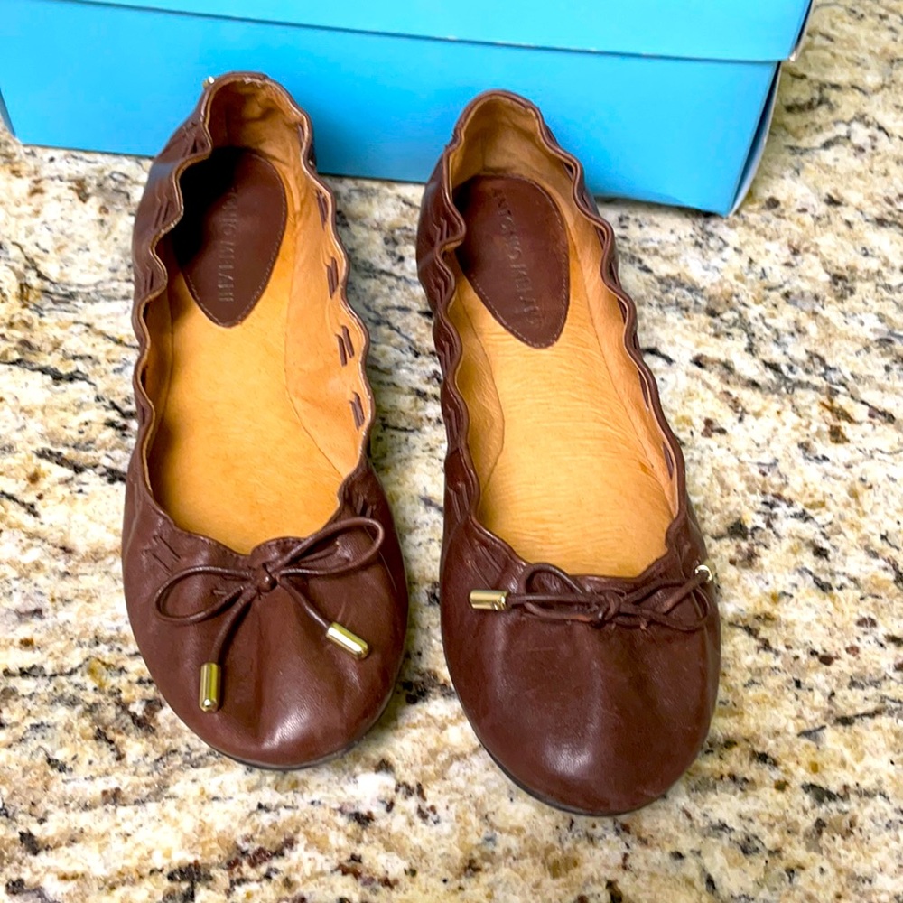 Antonio Melani Brown Flats